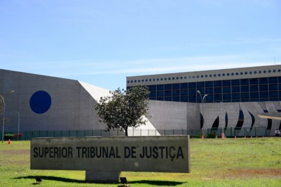 Fachada do edifício do Superior Tribunal de Justiça