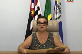 A prefeita afastada de Embu-Guaçu, Maria Lúcia