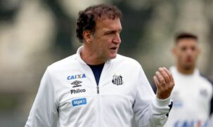 Cuca, técnico do Santos