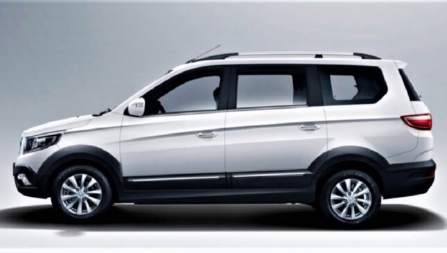 A minivan elétrica EX7 tem capacidade para sete pessoas