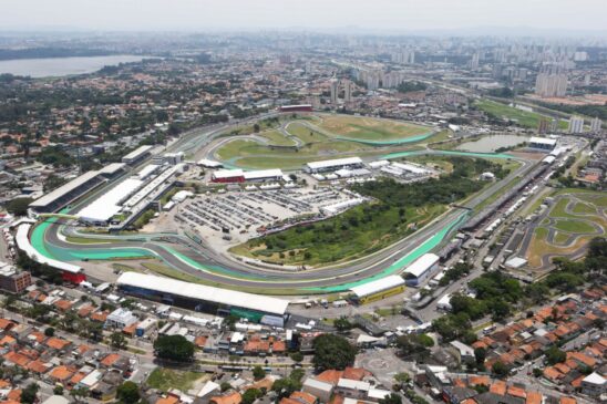 Autódromo de Interlagos, na zona sul de São Paulo