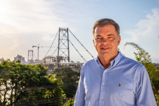 Gean Loureiro (DEM) foi reeleito prefeito de Florianópolis