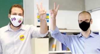 Guilherme Boulos (PSOL) e Bruno Covas (PSDB) concorrem no segundo turno na Capital