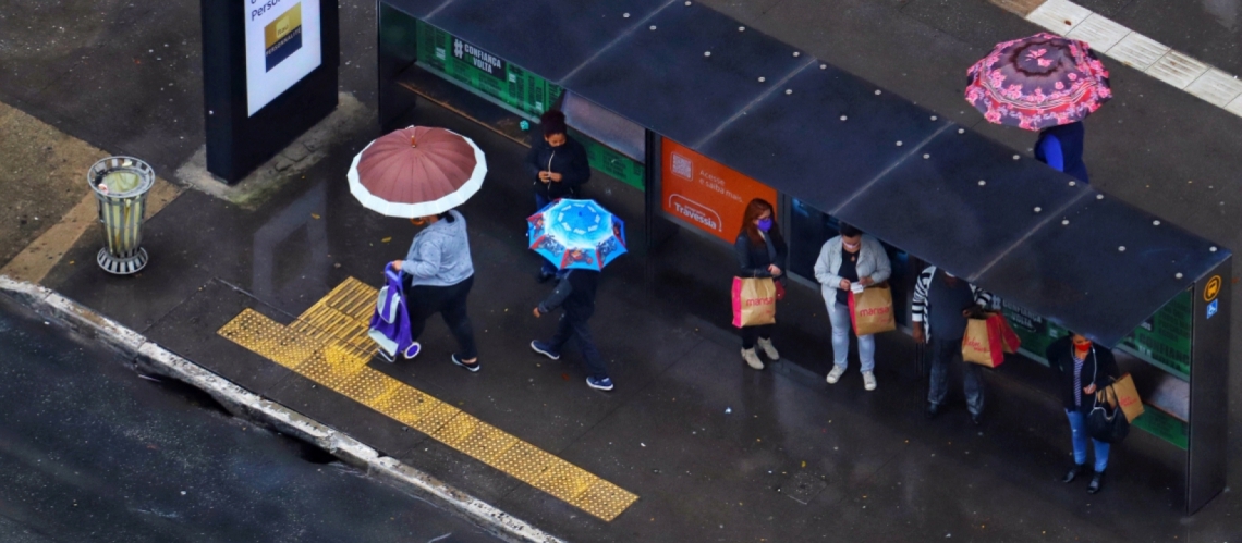 A temperatura mínima em São Paulo deve ser de 15°C, e a máxima, de 20°C
