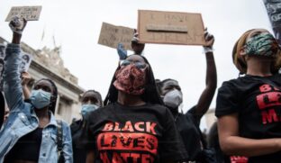 Protesto contra o racismo