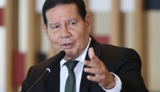 O vice-presidente Hamilton Mourão