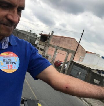 Anselmo foi ferido no momento em que o automóvel passou pela avenida Florinda Martins Barbosa, no bairro Cabuçu