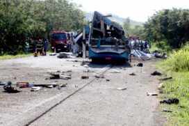 Acidente com &ocirc;nibus clandestino em Tagua&iacute;, no interior do estado, deixou 42 mortos no &uacute;ltimo dia 25 de novembro