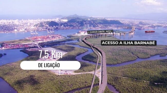 Novo projeto da Ponte Santos-Guarujá foi apresentado