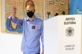 Bruno Covas (PSDB) na zona oeste de S&atilde;o Paulo