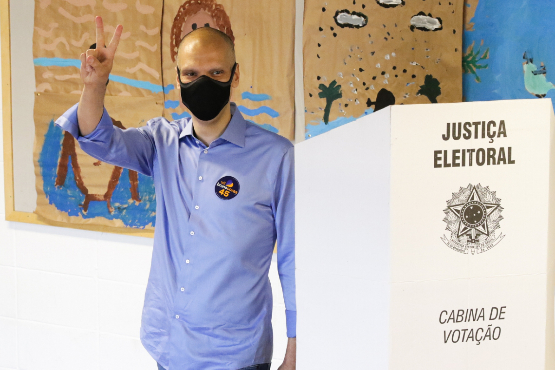 Bruno Covas (PSDB) na zona oeste de S&atilde;o Paulo
