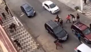 Arrastão contra motoristas na região da cracolândia, no centro de São Paulo