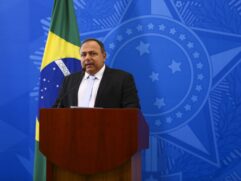 O ministro da Saúde, Eduardo Pazuello, falou sobre vacinação