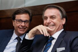Gilson Machado ao lado do presidente Jair Bolsonaro