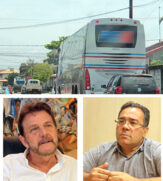 Denúncia aponta uso de ônibus para transportar cabos eleitorais em ação com suposta anuência dos prefeitos Mourão e Ademário