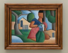 Considerada por Tarsila uma de suas melhores obras, 'A Caipirinha' foi pintada em 1923