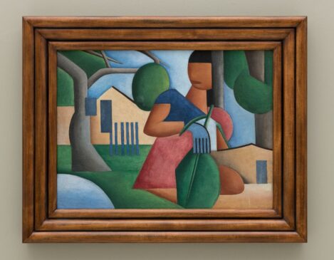 Considerada por Tarsila uma de suas melhores obras, 'A Caipirinha' foi pintada em 1923