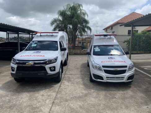 As duas novas ambulâncias estão disponíveis para os atendimentos médicos dos moradores de Porto Feliz, no interior paulista