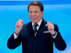 O apresentador Silvio Santos