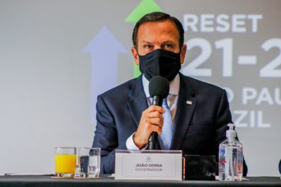 Governador João Doria anunciou endurecimento da quarentena