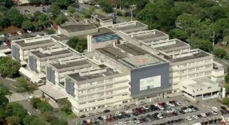 Hospital M&aacute;rio Covas, em Santo Andr&eacute;, na regi&atilde;o do ABC Paulista