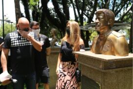 "A hist&oacute;ria est&aacute; aqui cravada. Foi feita com muito amor", disse Ronaldo