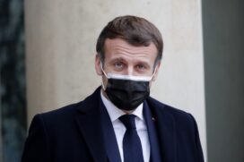 O presidente francês, Emmanuel Macron