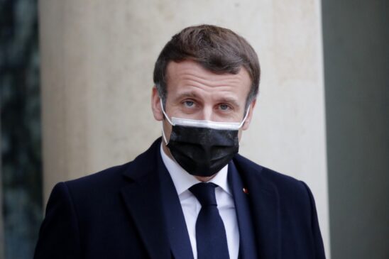 O presidente francês, Emmanuel Macron
