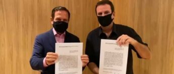 Doria e Paes celebram parceria com Butantan por vacina