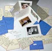 Foram leiloadas no Reino Unido 40 cartas e cartões escritos pela princesa Diana para um amigo da família entre 1990 e 1997