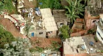 Deslizamento ocorreu no bairro Jardim Colégio