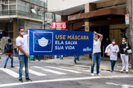 Governo de São Paulo já realizou blitz de conscientização e verificação do uso de máscaras na Capital