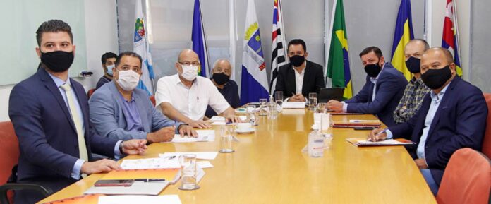 Prefeitos da região do ABC Paulista, na Grande São Paulo, se reuniram na tarde de terça-feira
