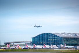 Aeroporto Internacional de Londres, um dos mais movimentados