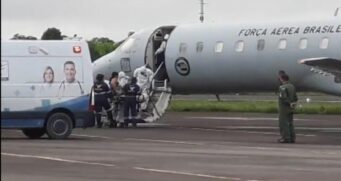 Pacientes com Covid-19 no Amazonas foram transferidos em avi&otilde;es da FAB