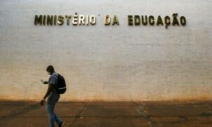 Fachada do Minist&eacute;rio da Educa&ccedil;&atilde;o
