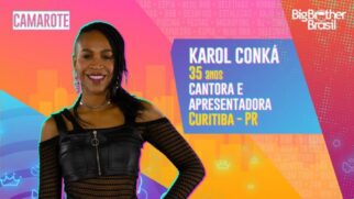 Karol Conká é confirmada no BBB21