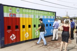 Os Pontos de Entrega Voluntária de Recicláveis (PEVs) funcionam todos os dias, ininterruptamente