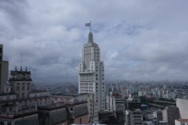 Vista a&eacute;rea da cidade de S&atilde;o Paulo