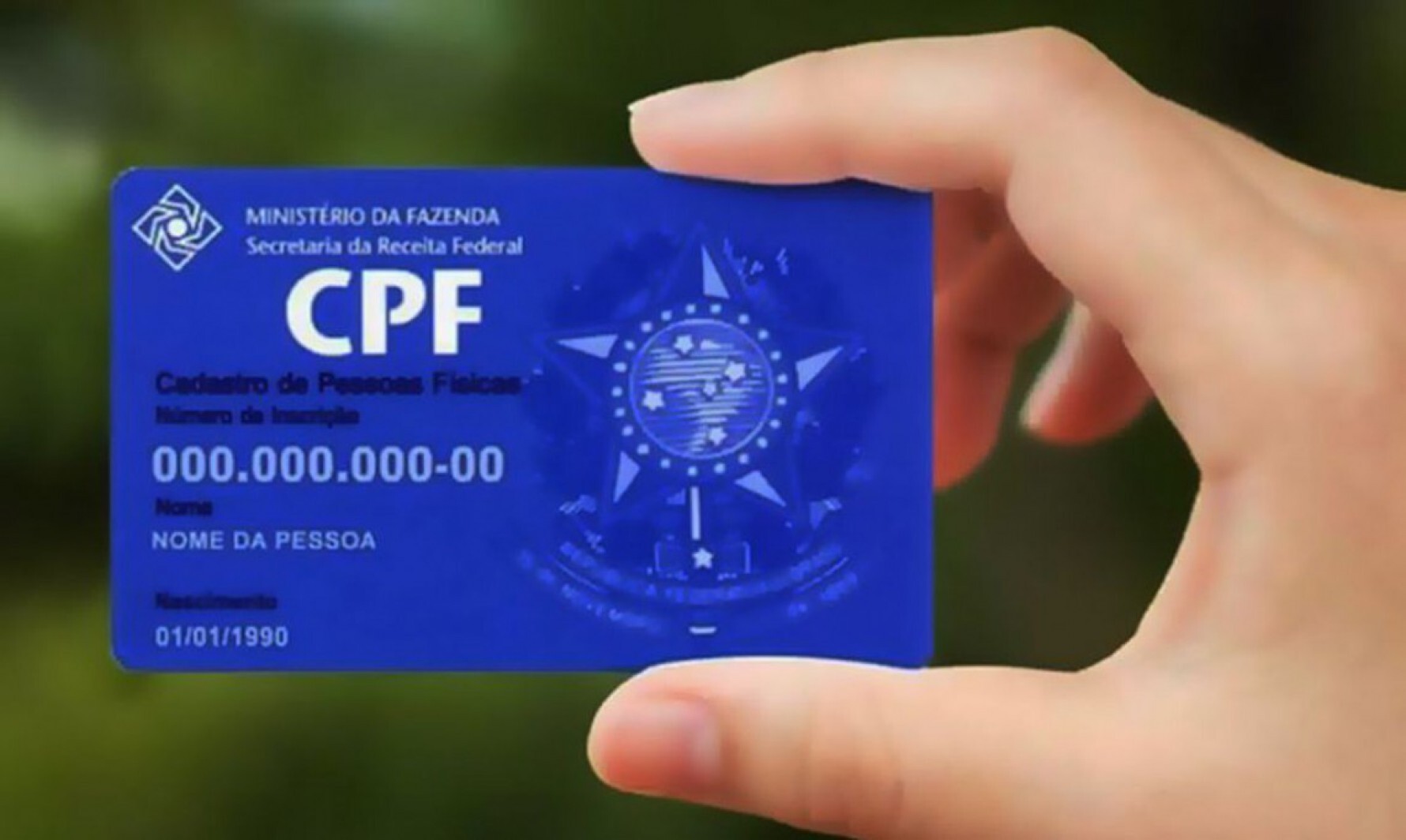 A lei que estabelece a inscrição do CPF como número único de identificação foi sancionada há um ano