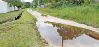Rua Joanita Xavier Braz, no bairro Jardim São Fernando, é uma das que mais sofre com os alagamentos, reclamam moradores