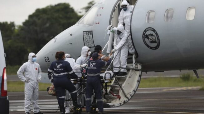 Pacientes com Covid-19 no Amazonas começaram a ser transferidos em aviões da FAB no dia 15