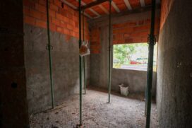 Obras da UBS Laguna em Taboão da Serra, na Grande São Paulo