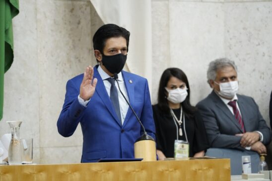 O vice-prefeito da cidade de São Paulo, Ricardo Nunes (MDB)