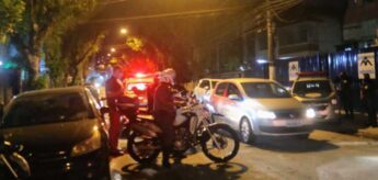 Torcedores do Palmeiras resolveram comemorar o título nas imediações da Praça da Independência (Gonzaga)