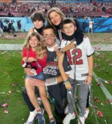 Gisele Bündchen e a família