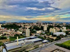 Vista a&eacute;rea de Tabo&atilde;o da Serra