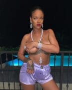 A cantora Rihanna