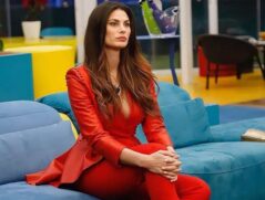 A brasileira Dayane Mello, finalista do Grande Fratello VIP, o Big Brother italiano