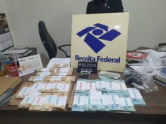 Policiais apreenderam R$ 170 mil em dinheiro, em Maringá (PR)